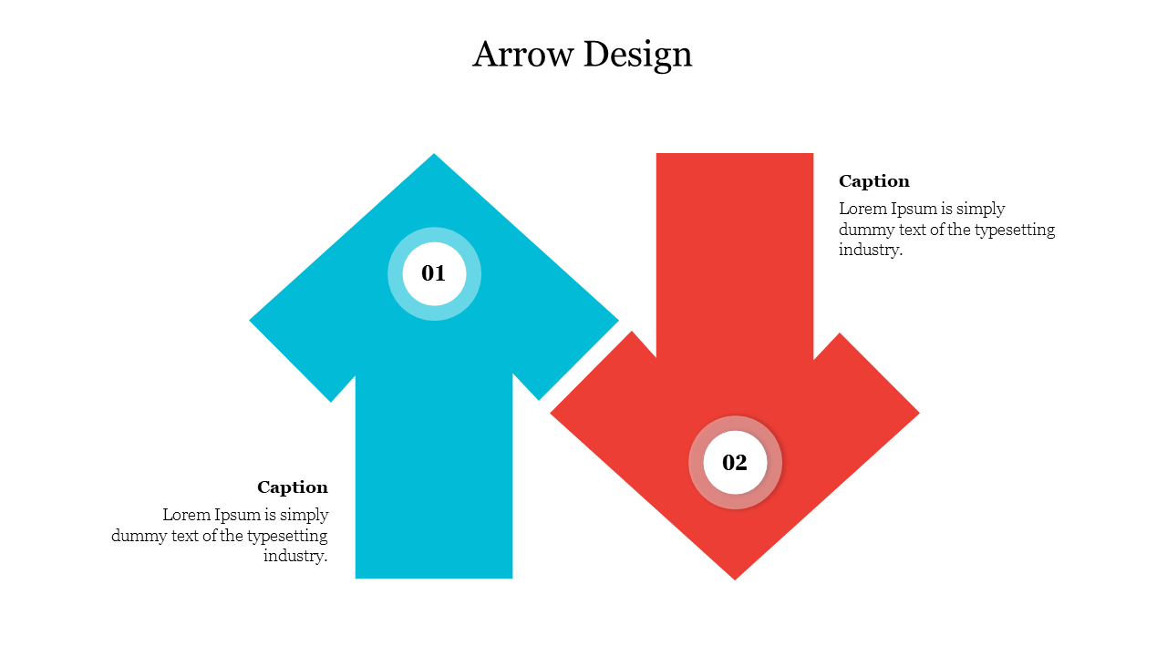 The Best Arrow Design PowerPoint Presentation For You